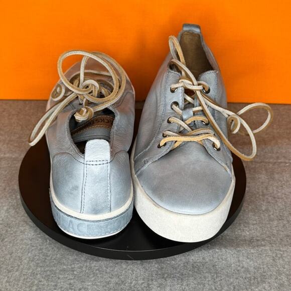 Blackstone JL21 Sky Blue Leather Sneaker‎ Size EU 39 US 9 - Picture 1 of 8